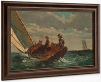 Breezing Up A Fair Wind 1876 By Winslow Homer Fine Art Print