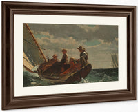 Breezing Up (A Fair Wind) By Winslow Homer Fine Art Print