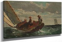 Breezing Up (A Fair Wind) By Winslow Homer Fine Art Print