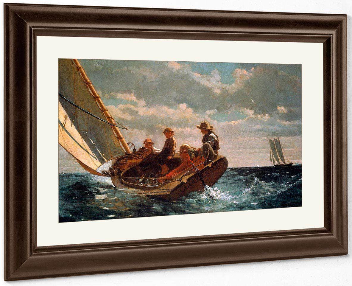 Breezing Up By Winslow Homer Fine Art Print