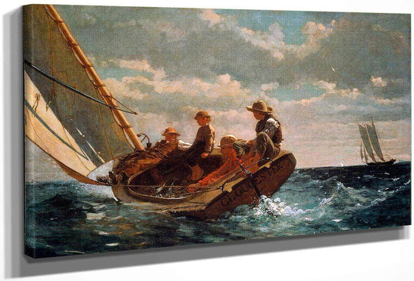 Breezing Up By Winslow Homer Fine Art Print