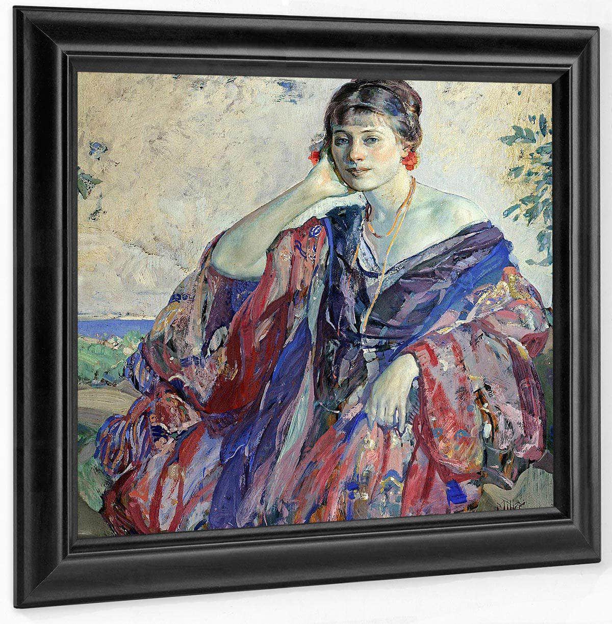 Breezy Day By Richard Edward Miller Fine Art Print