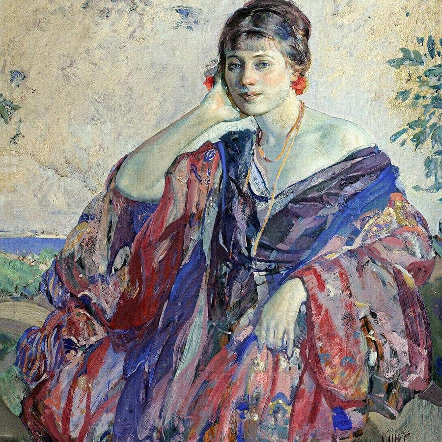 Breezy Day By Richard Edward Miller Fine Art Print