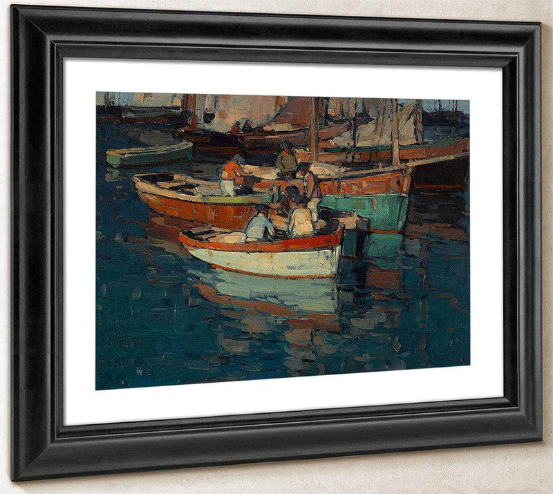 Breton Fishermen, Concarneau, France By Edgar Payne Fine Art Print