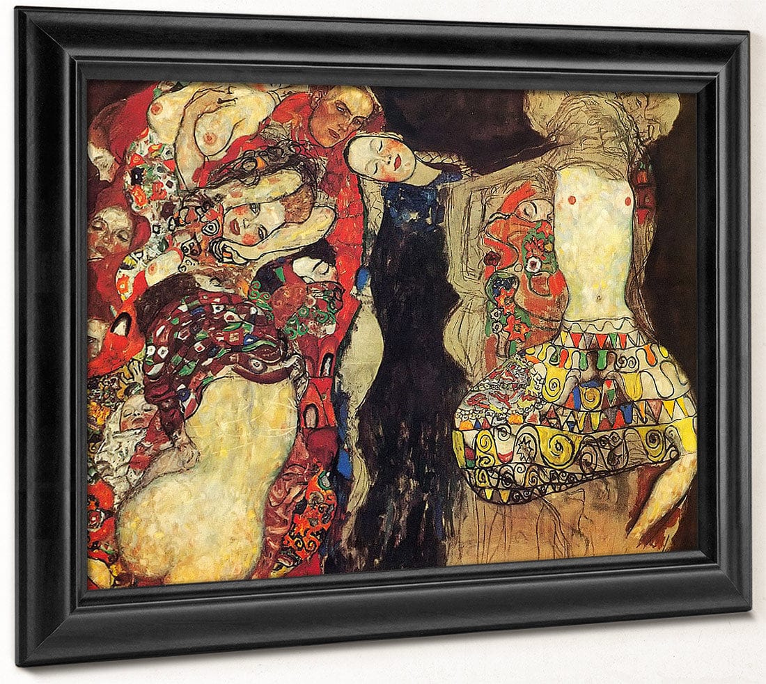 Bride By Gustav Klimt Fine Art Print
