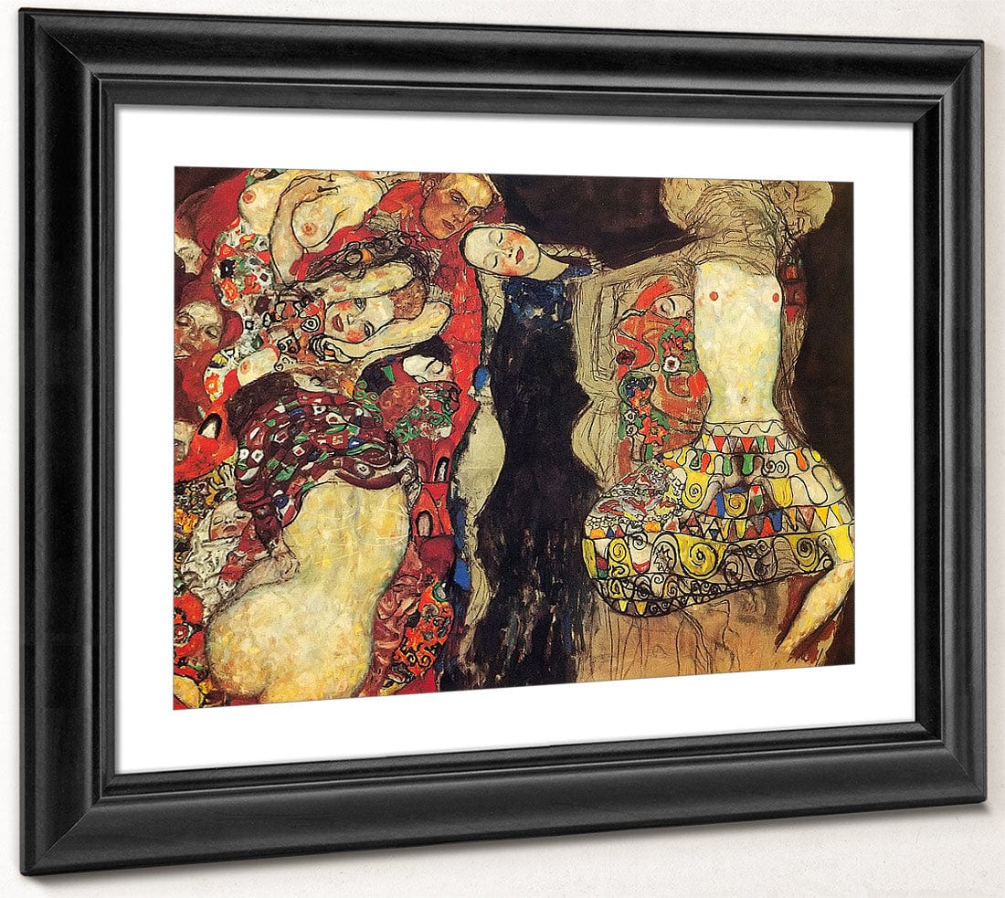 Bride By Gustav Klimt Fine Art Print