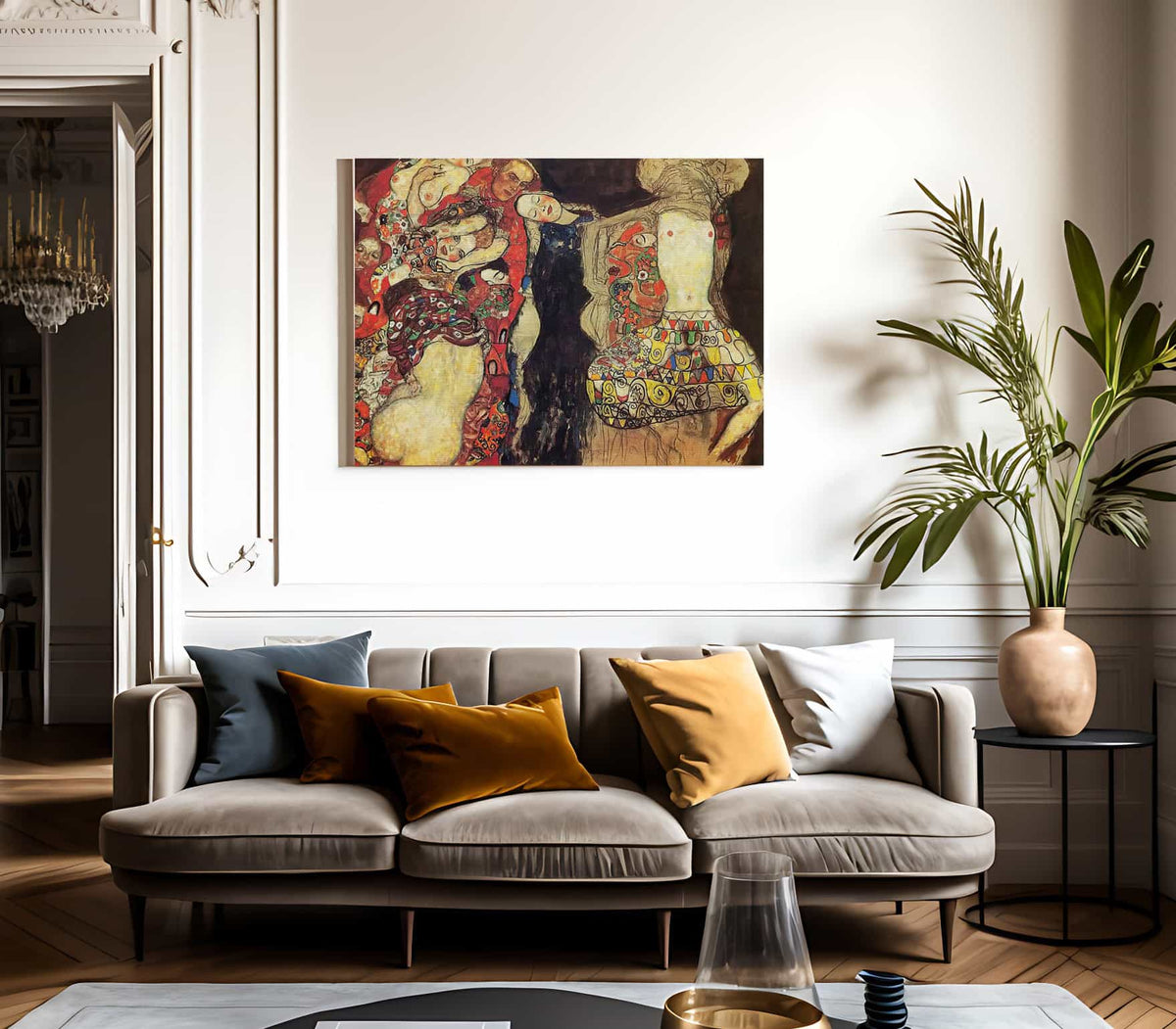 Bride By Gustav Klimt Fine Art Print