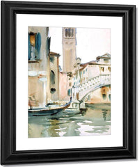 Bridge And Campanile, Venice By John Singer Sargent Fine Art Print