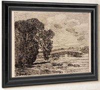 Bridge At Old Lyme By Childe Hassam Fine Art Print