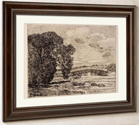 Bridge At Old Lyme By Childe Hassam Fine Art Print