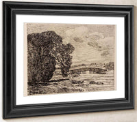 Bridge At Old Lyme By Childe Hassam Fine Art Print
