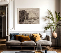 Bridge At Old Lyme By Childe Hassam Fine Art Print