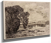 Bridge At Old Lyme By Childe Hassam Fine Art Print