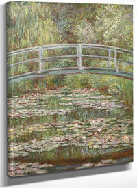 Bridge Over A Pond Of Water Lilies By Claude Monet Fine Art Print