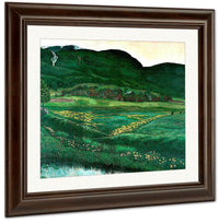 Bright Night In June By Nicolai Astrup Fine Art Print