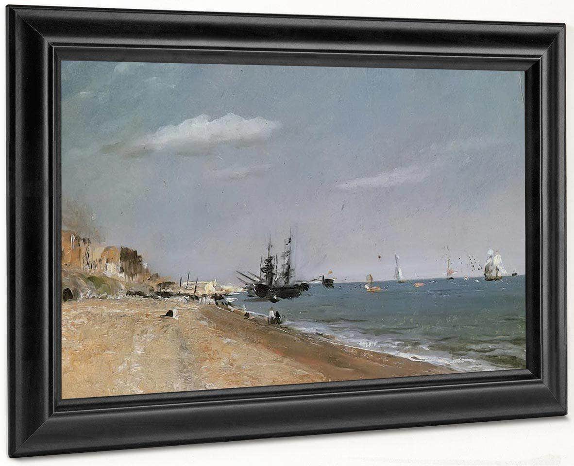 Brington Beach With Colliers By John Constable Fine Art Print