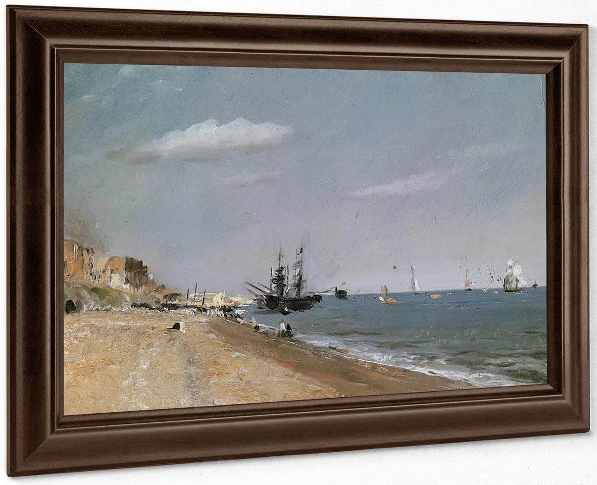 Brington Beach With Colliers By John Constable Fine Art Print