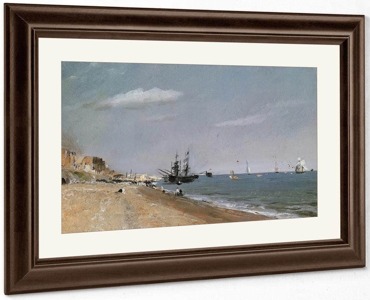 Brington Beach With Colliers By John Constable Fine Art Print