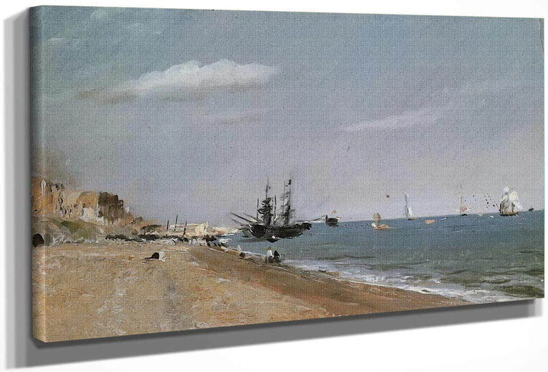 Brington Beach With Colliers By John Constable Fine Art Print
