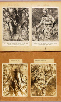 British Snipers Camouflage (Early Pictures), Study Folder For Book Concealing Coloration In The Animal Kingdom By Abbott Handerson Thayer Fine Art Print