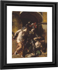 Britomart Redeems Faire Amoret By William Etty Fine Art Print
