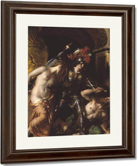 Britomart Redeems Faire Amoret By William Etty Fine Art Print