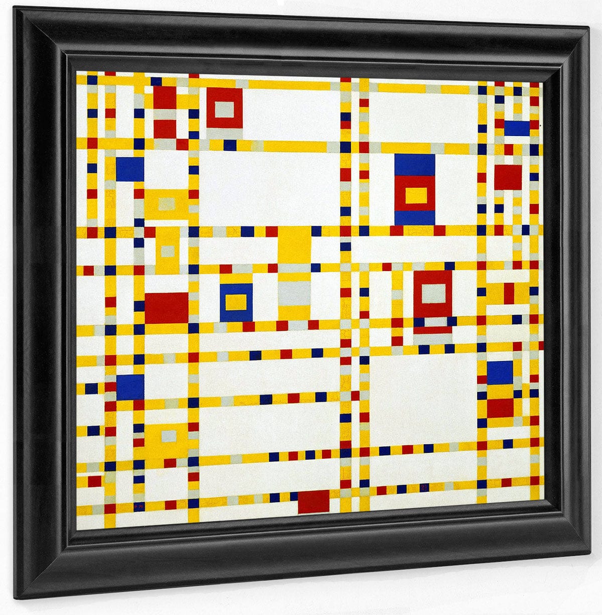 Broadway Boogie Woogie By Piet Mondrian Fine Art Print