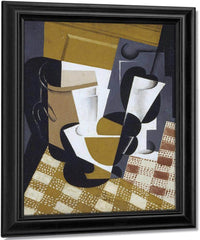 Broc Et Verre (Wine Jug And Glass) By Juan Gris Fine Art Print