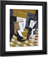 Broc Et Verre (Wine Jug And Glass) By Juan Gris Fine Art Print