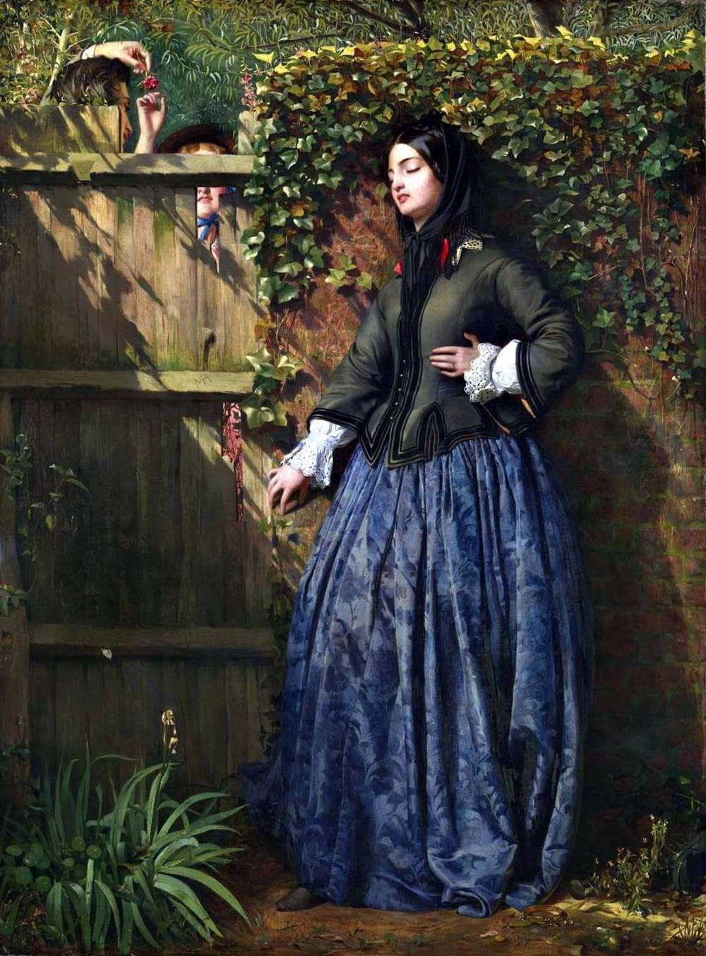 Broken Vows Painting Philip Hermogenes Calderon Canvas Art Fine Art Print