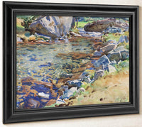 Brook Among Rocks By John Singer Sargent Fine Art Print