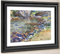 Brook Among Rocks By John Singer Sargent Fine Art Print