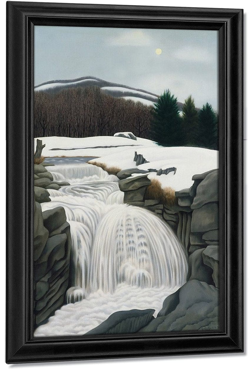 Brook In The Mountains By George Ault Fine Art Print