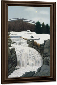 Brook In The Mountains By George Ault Fine Art Print