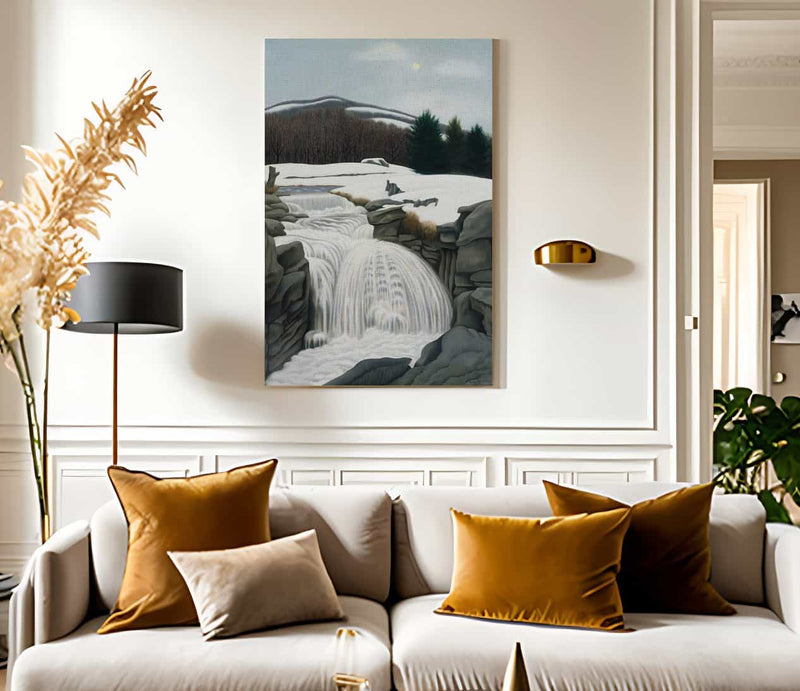 Brook In The Mountains By George Ault Fine Art Print