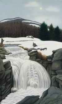 Brook In The Mountains By George Ault Fine Art Print