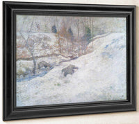 Brook In Winter By John Henry Twachtman Fine Art Print
