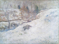 Brook In Winter By John Henry Twachtman Fine Art Print
