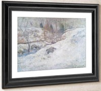 Brook In Winter By John Henry Twachtman Fine Art Print