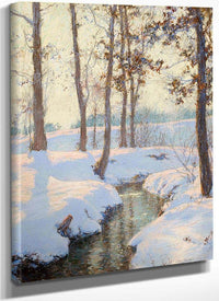 Brook In Winter By Walter Launt Palmer Fine Art Print