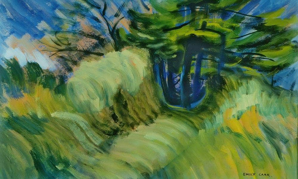 Broom Beacon Hill By Emily Carr Fine Art Print