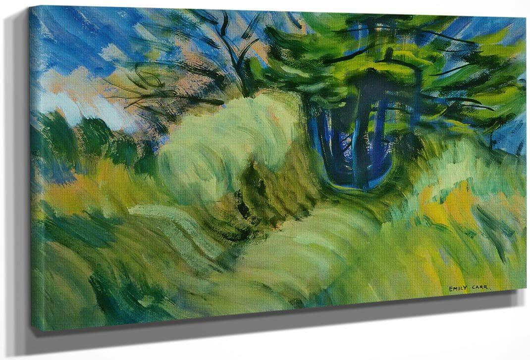 Broom Beacon Hill By Emily Carr Fine Art Print
