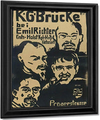 Brucke Artists  Group M9 Max Pechstein Fine Art Print