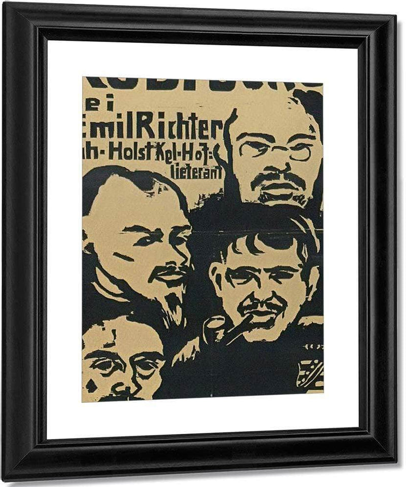 Brucke Artists  Group M9 Max Pechstein Fine Art Print