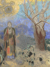 Buddha Pastel 90X73Cm Musee Dorsay By Odilon Redon Fine Art Print