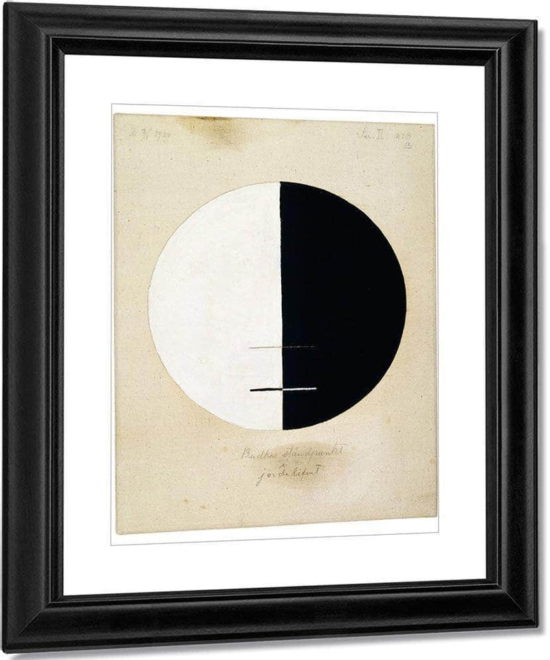Buddhas Standpoint In The Earthly Life No  3A 1920 By Hilma Af Klint Fine Art Print