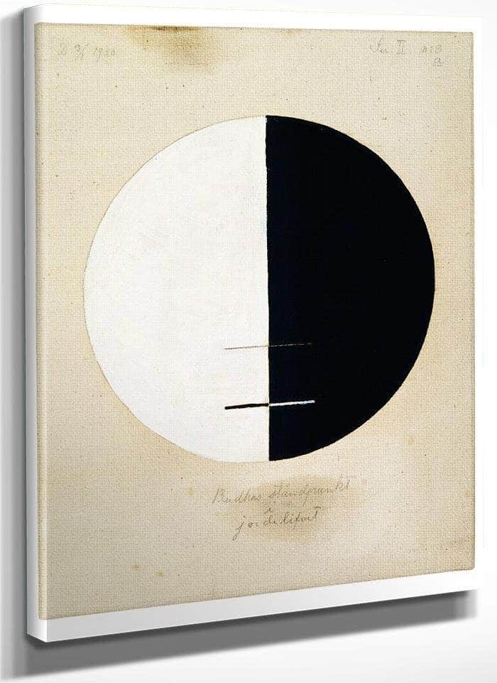 Buddhas Standpoint In The Earthly Life No  3A 1920 By Hilma Af Klint Fine Art Print