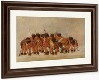 Buffalo Dance, Mandan By George Catlin Fine Art Print