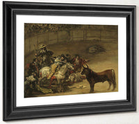 Bullfight Suerte De Varas By Francisco De Goya Fine Art Print