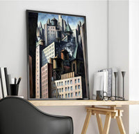 Bumpei Usui, 14th Street Painting Joseph. Canvas Art Fine Art Print